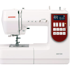 Maszyna do szycia komputerowa Janome DM7200 z sztywną walizką + Zestaw Startowy Do Szycia W Prezencie GRATIS