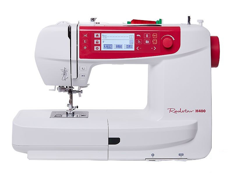 Maszyna do szycia hafciarka Redstar H400 + program do haftowania EZDesign + Zestaw Startowy do haftowania GRATIS