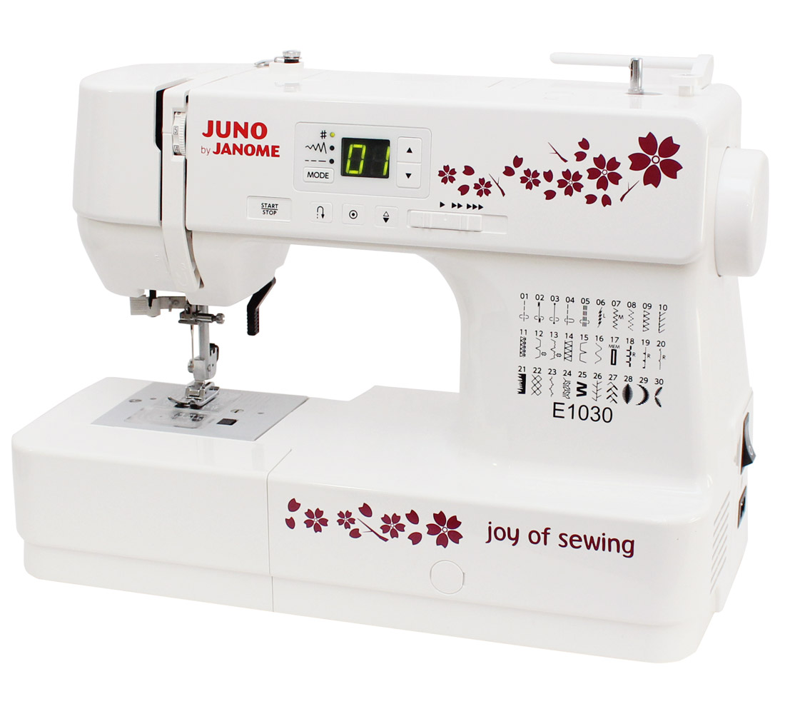 Maszyna do szycia komputerowa Janome Juno E1030 + Zestaw Startowy Do Szycia W Prezencie GRATIS - obrazek 2