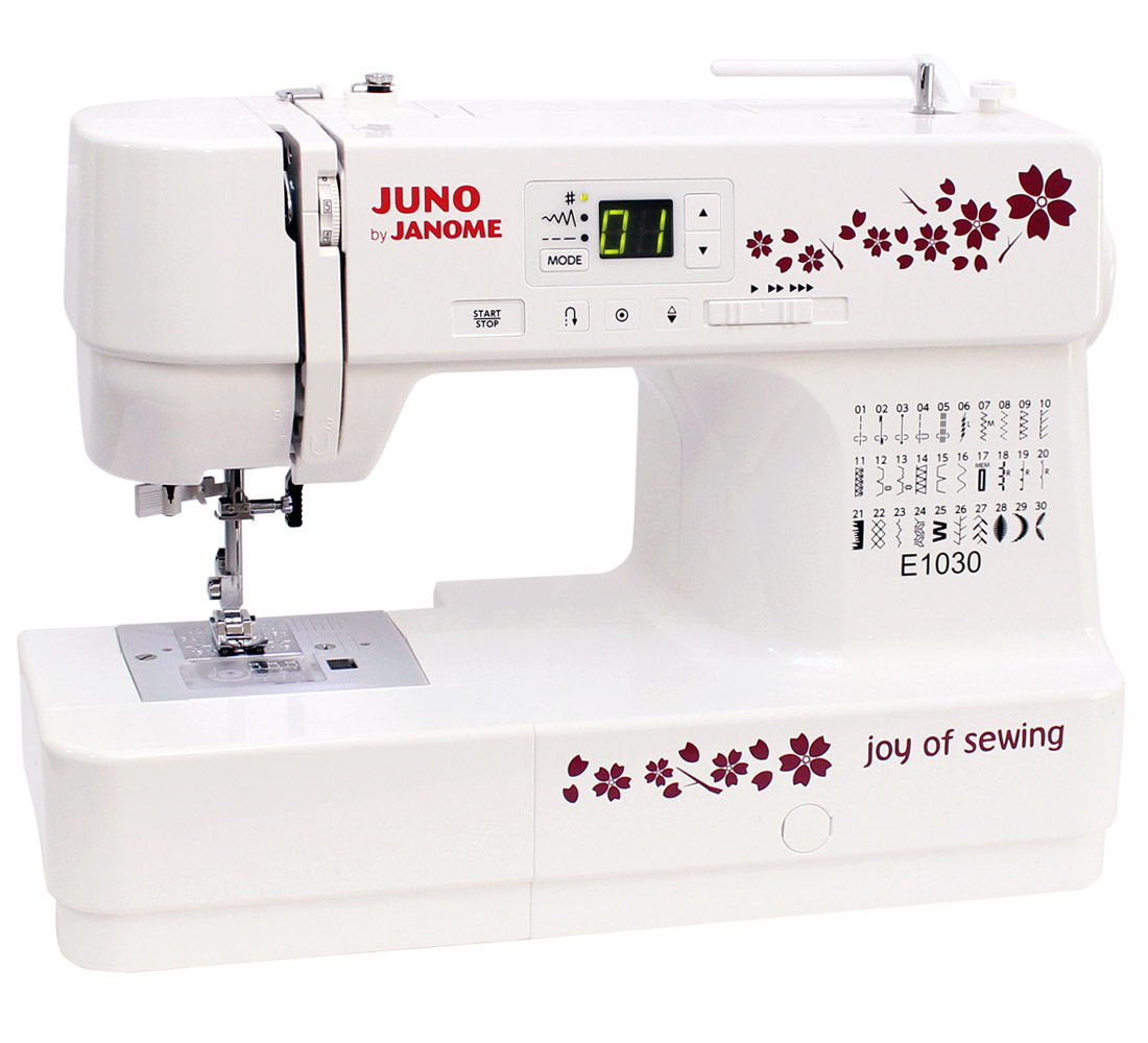 Maszyna do szycia komputerowa Janome Juno E1030 + Zestaw Startowy Do Szycia W Prezencie GRATIS - obrazek 3