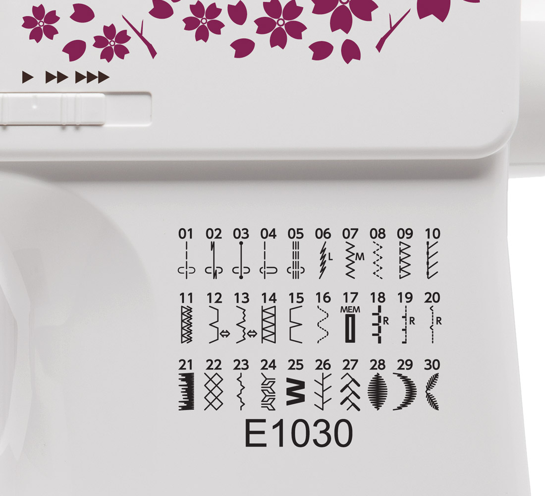 Maszyna do szycia komputerowa Janome Juno E1030 + Zestaw Startowy Do Szycia W Prezencie GRATIS - obrazek 4