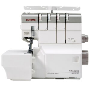 Owerlok 2-3-4-nitkowy Janome AirThread 2000D Professional + Zestaw Startowy Do Szycia W Prezencie GRATIS
